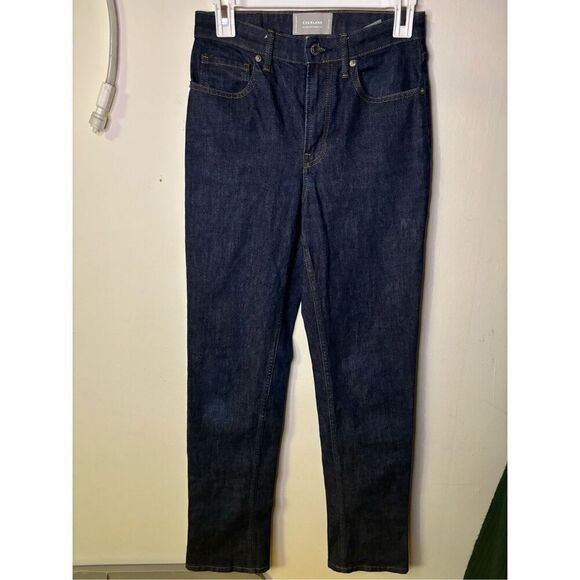Everlane High Rise Straight Jean - Picture 4 of 7